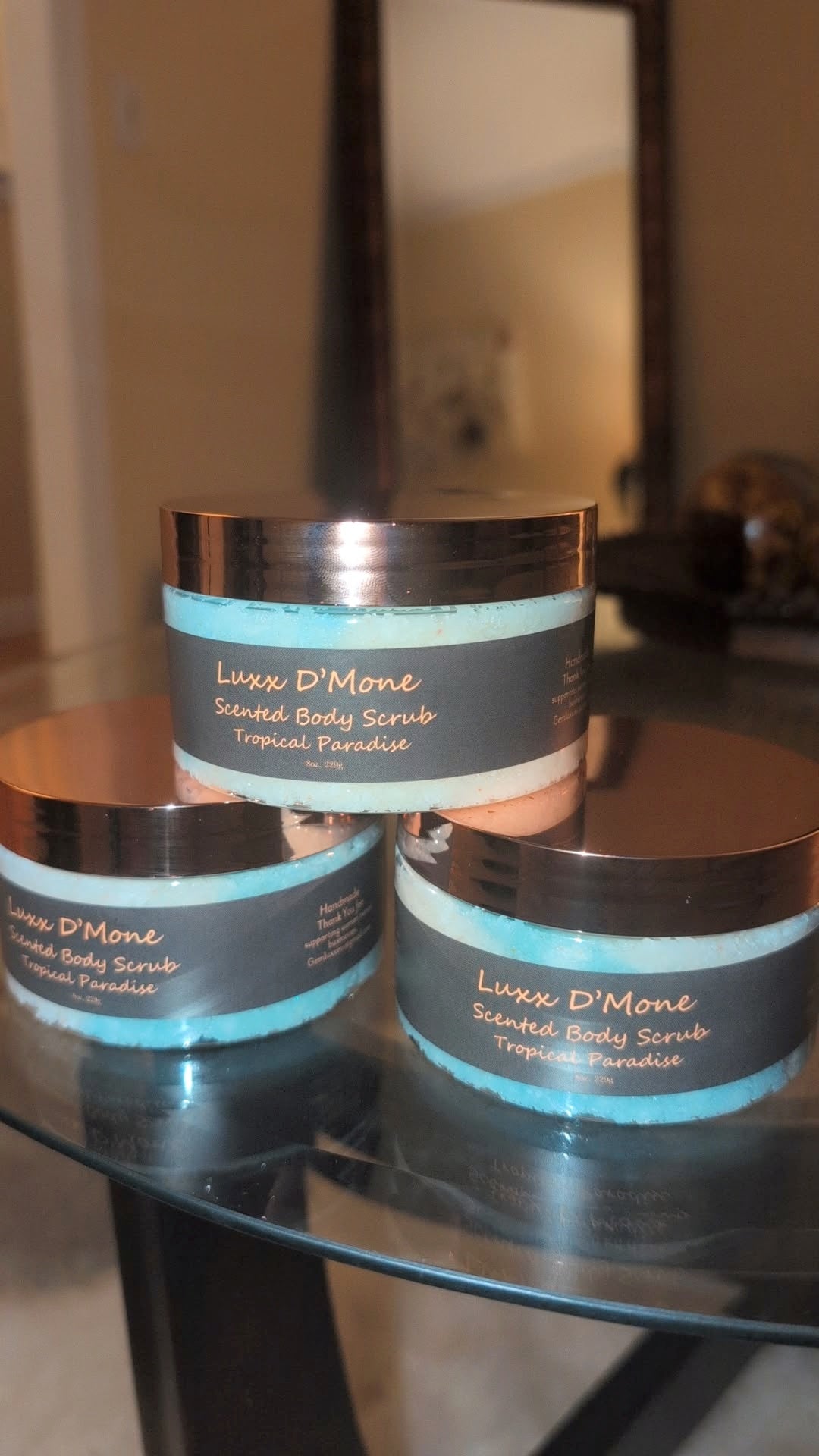 Luxx D'Mone -Tropical Paradises Body Scrubs